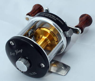 baitcasting reel for sunfish NEW CL25 Crappie Sunfish Baitcast Fishing Reel (Black)