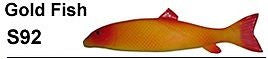 Bear Creek 9" Sucker Spearing Decoy Gold Fish (Includes 1 Decoy) S92