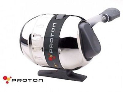 South Bend Proton SZ 10 Spincast Fishing Reel Clam Pk Stainless Steel –