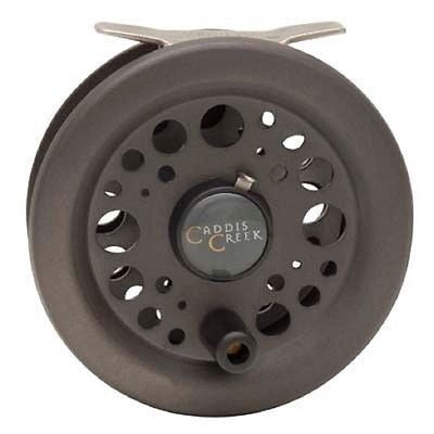 caddis creek fly reel Martin Caddis Creek Economical Black Fly Fishing Reel Single Action 5/6 wgt CC61