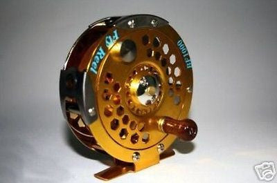 BRAND NEW BF1000 Aluminium Fly Fishing Reel Trout Reels Gold Silver Bo –