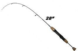 Stopper Whip'r Fishing Spinning Rod Only 28" Long Cork Handle WHPR-28FXT