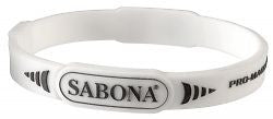 New Sabona of London Pro Magnetic Sport Wristband 163 - White Silicone