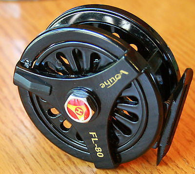 NEW Alloy FL-80 Fly Fishing Reel Trout BLACK NIB - 4/5 weight