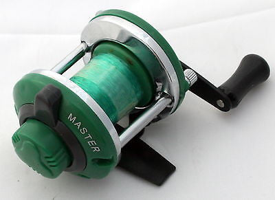bronson green hornet fishing reel NEW EV-105 Deluxe Crappie Sunfish Panfish Ice Fishing Reel 3.6:1 Gear GREEN Mini