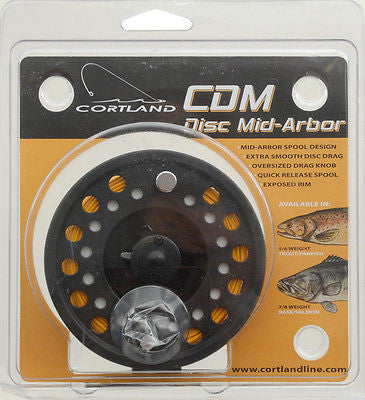 Cortland CDM Pre-Spooled Fly Fishing Reel 8WT Cast Aluminum 646391 –