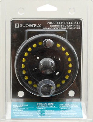 SuperFly Fly Fishing Reel Kit 789 With Line Right/Left-Handed