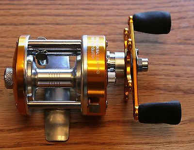 GOLD CL25 Crappie Sunfish Baitcast Fishing Reel Ice Walleye Pike Crapp –