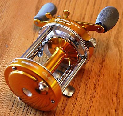 3BB Baitcast Reel CL60 Fishing Trolling Great for Catfish Muskie GOLD –