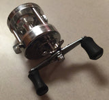 Ming Yang CL25W GunSmoke Baitcast Fishing Reel -Wide Spool - All Brass Gears - Righthanded