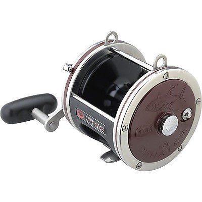 Penn 114H2 Special Senator Conventional Reels, Red/Black