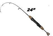 Stopper Whip'r Fishing Spinning Rod Only 24" Long Cork Handle WHPR-24FXT