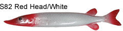 Bear Creek Ice Spearing Decoy 10 Inch Red White S82