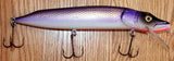 NEW 10 Inch Hard Wood Musky Muskie Lure Pike Purple
