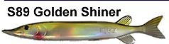 Bear Creek 10" Pike Spearing Decoy Golden Shiner (Includes 1 Decoy) S89