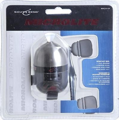 South Bend Micro Spincast Fishing Reel Clam Aluminum Spool MSC/A-CP