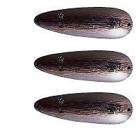 Three Eppinger Rokt Devlet Mouse Gray/Brown Fishing Spoons 1 1/4 oz 2 1/4" 11-49