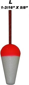 Carlisle Large Bright Painted Foam Pegged Floats Includes Three Floats 3B-L