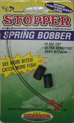 K&E Stopper Spring Light Hair Wire Bobber 4" (Includes 2 Bobbers) SBH-1-2PK