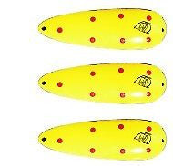 Three Eppinger Rok't IMP Chartreuse/Red Dots Fishing Spoon 3/4 oz 2 1/4" 12-28