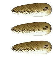 Three Eppinger Troll Devle Hammered Brass Fishing Spoons 1 1/2 oz 4 1/2" 63-63