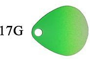 Stopper Walleye Fishing Glow Blade Rig Green (Includes 1 Rig)  CHGR1PK17-4