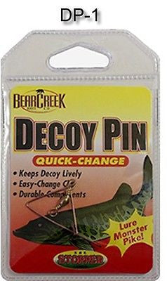 Bear Creek Durable Decoy Flat Pin Quick Change (Includes 1 Pin) DP-1