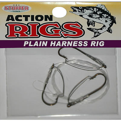 Stopper Plain Walleye Harness Rig Weedless Size 6 (Includes 1 Rig) 3HW1PK-6