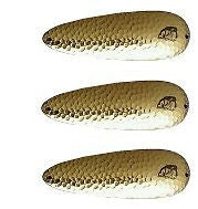 Three Eppinger Rok't IMP Hammered Brass Fishing Spoon Lures 3/4oz 2 1/4" 12-63